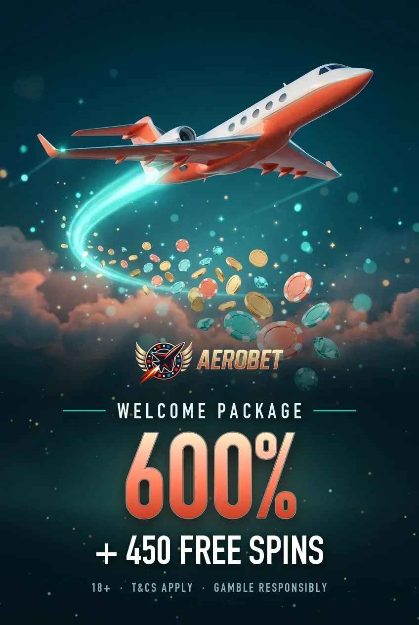 Crusino popup aerobet 600 450 free spins